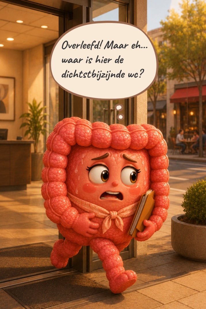 Chantal thuis na het gesprek